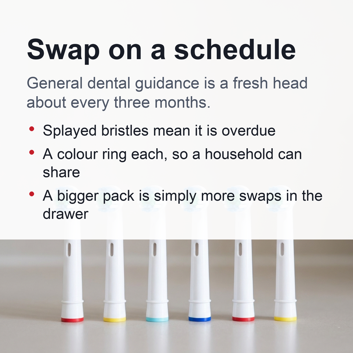 Electric Toothbrush Replacement  Heads – Universal Fit for Oral B Electric Toothbrushes