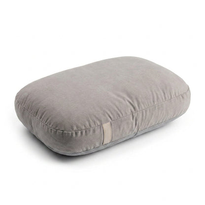 Memory Foam Camping Pillow - Full-Size Rollable Camp Pillow with Removable Washable Cover and Stuff Sack