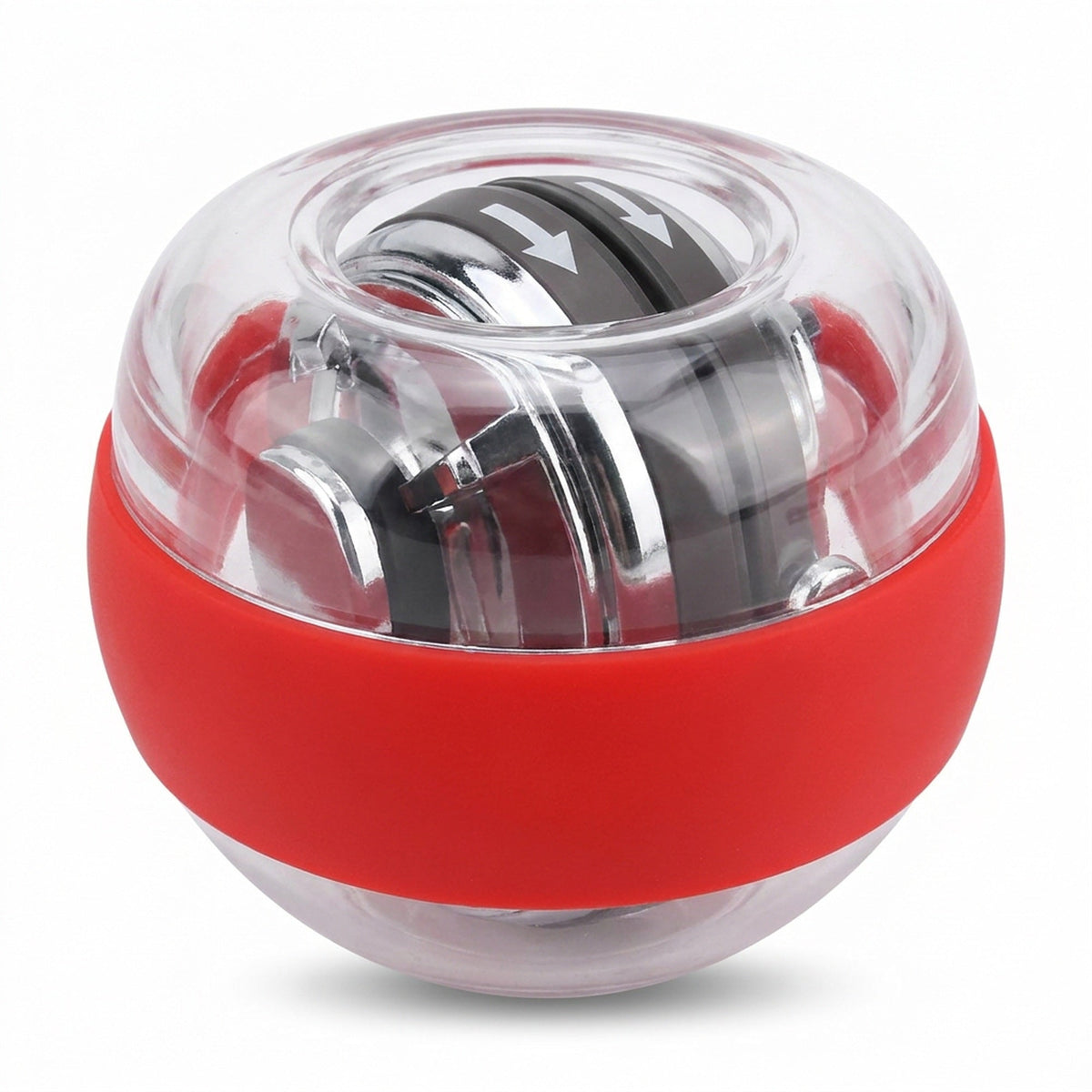 Gyroscopic Wrist Ball with LED Band - Auto-Start Forearm and Grip Trainer