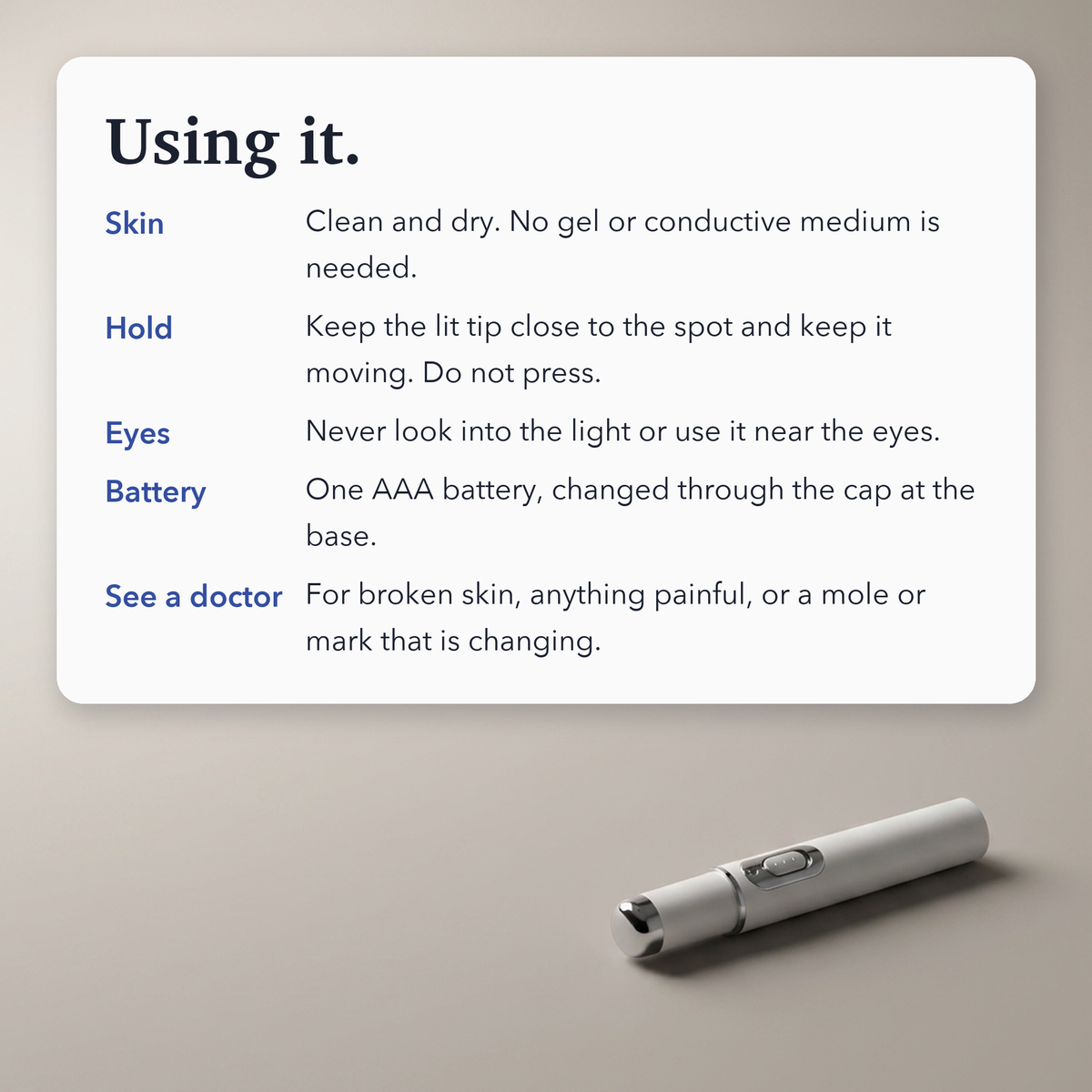 Scar Removal Phototherapy Pen – Asia’s Best-Selling Expert-Recommended Device for Fading Old Scars & Stretch Marks