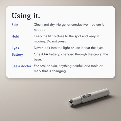 Scar Removal Phototherapy Pen – Asia’s Best-Selling Expert-Recommended Device for Fading Old Scars & Stretch Marks