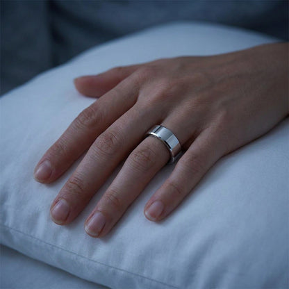 Steel Titanium Smart Ring - Health Rings for Women & Men