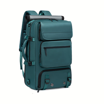 Large-Capacity Travel Backpack with Shoe Compartment – Lightweight Laptop Daypack with Charging Port, Multi-Functional 3-in-1 Design for Travel, Business, and Outdoor Adventures