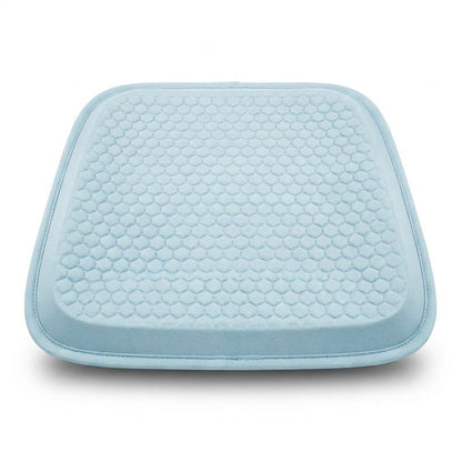 Universal and Multifunctional Car Seat Cushion - Breathable Cool Gel Seat Cushion, Provides Pressure Relief for Back and Tailbone Pain.