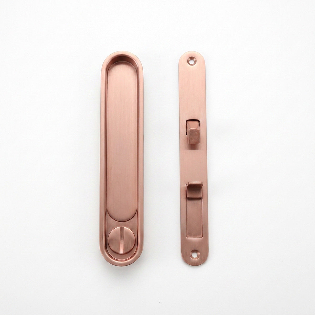 Latest Pocket Door Sliding Lock – Invisible Interior Hardware with Smooth Entry Hook, Durable Fittings for Bathroom Privacy and Modern Home Styling