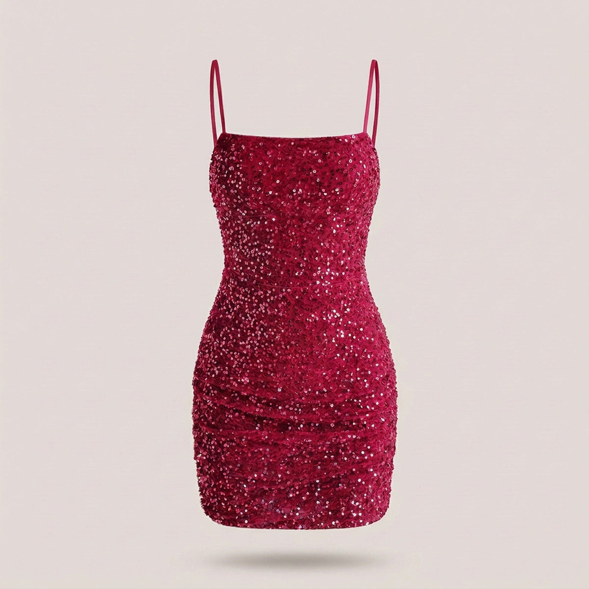 Sequin Backless Mini Dress – Sexy Bodycon Birthday & Club Party Dress for Women’s Night Out