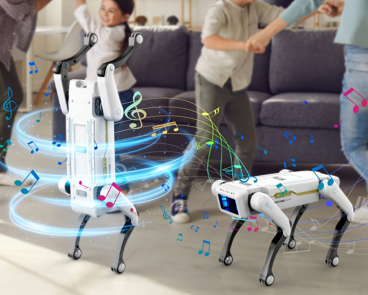 Interactive Smart AI Robot Dog –  Pet for Kids with Voice Commands, Dancing, Singing & Learning, Ideal Educational Gift Toy