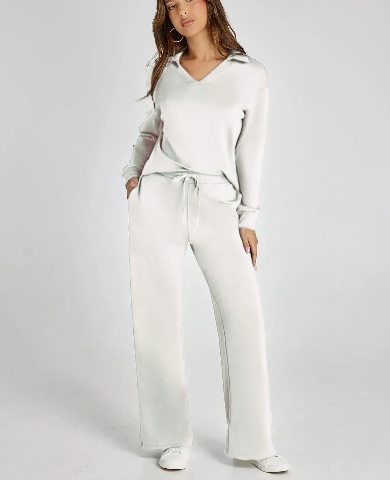 Constituent Women's 2 Piece Sets Outfits Casual Long Sleeve Sweatsuits Sets (Same as in the video)