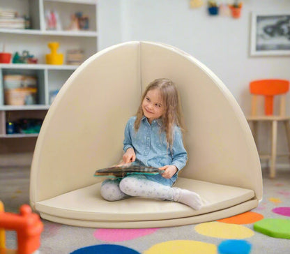 Leather Baby Play Mat – 4pcs Soft, Foldable, and Stylish Foam Mat for Crawling, Nursery, and Easter Gifting for Kids
