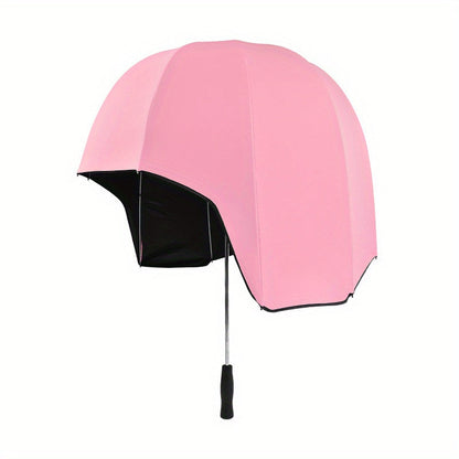 Helmet Umbrella Hat – Multi-Functional Sunshade Rain Hat for Outdoor Travel, Casual Use & Hands-Free Weather Protection
