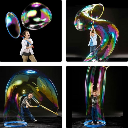 Inflatable Bubble Ring Pool – Fun Human Bubble Basin for Parties, Outdoor Events & Family Activities, Single-Layer Floating Water Entertainment Toy