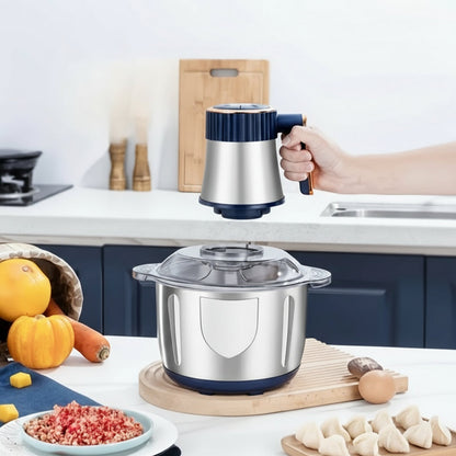 Multifunctional Meat Grinder & Noodle Maker – 3L Electric Food Processor for Minced Meat, Vegetables & Dough