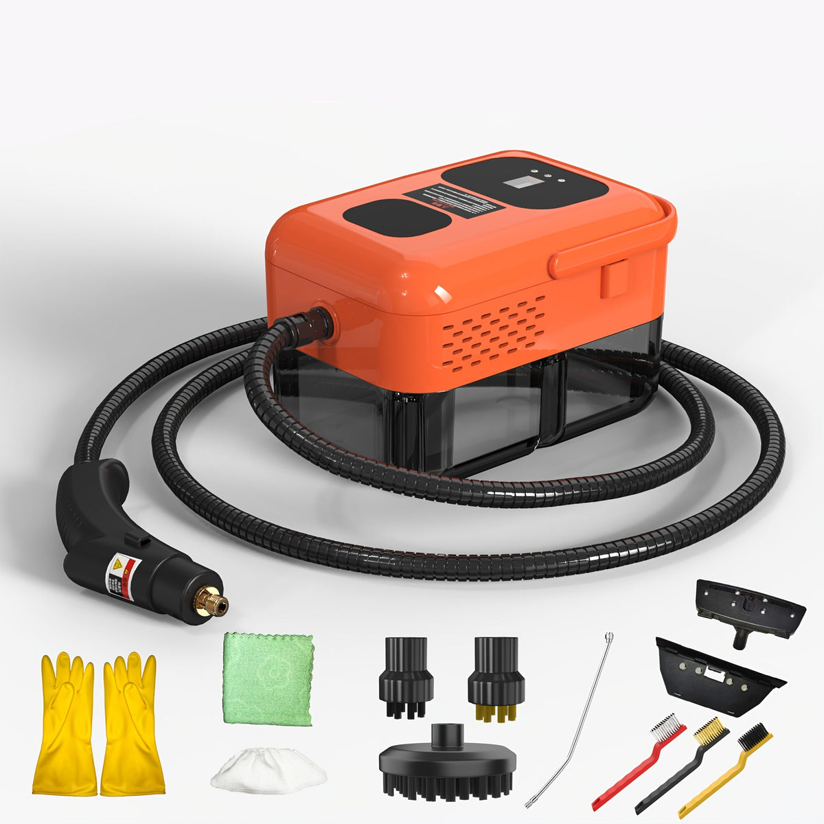 Six Speed Handheld Steam Cleaner – High-Pressure Steamer for Deep Cleaning, Sterilizing Kitchen, Car, Air Conditioner & More