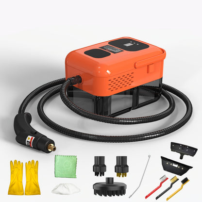 Six Speed Handheld Steam Cleaner – High-Pressure Steamer for Deep Cleaning, Sterilizing Kitchen, Car, Air Conditioner & More