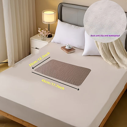 Leak-Proof Washable Pad – Durable Non-Woven Mattress Protector for Home Use, Ideal for Seniors, Pets, and Comfortable Overnight Protection