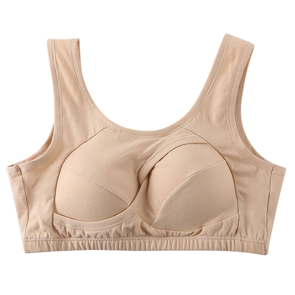 Pure Cotton Instantly Lifts Anti Sagging Wirefree Bra