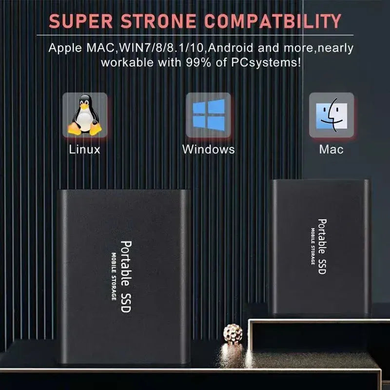 Ssd External Hard Disk Hard Drive 1TB