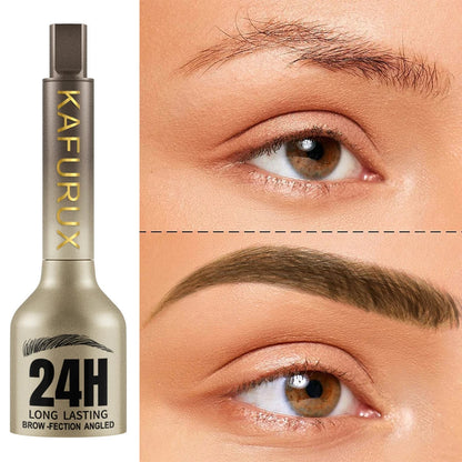 Long Lasting Waterproof Eyebrow Pencil – Sweatproof, Easy-To-Use Makeup for Flawless Brows in Black, Brown & Earth Tones
