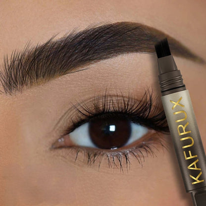 Long Lasting Waterproof Eyebrow Pencil – Sweatproof, Easy-To-Use Makeup for Flawless Brows in Black, Brown & Earth Tones