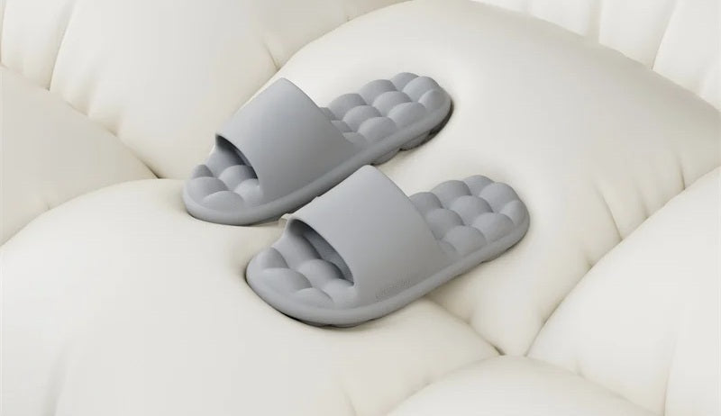Anti-Slip EVA Massage Slippers for Men & Women – Lightweight Indoor Bathroom Sandals with Soft Sole for Summer Home Comfort
