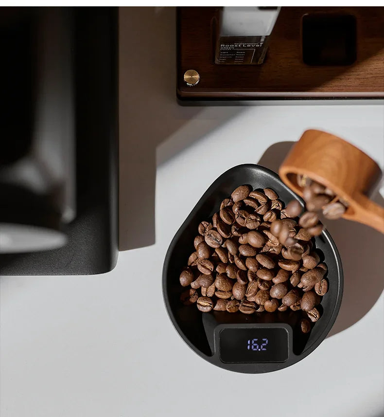 Multifunctional Mini Coffee Scale – High-Precision Kitchen & Coffee Weighing Tray for Baristas, Baking Enthusiasts & Home Brewers