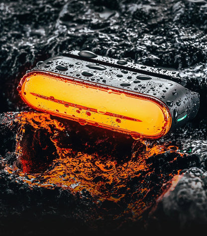 Magnetic Bike Tail Light –  Type-C with 7 Modes Rechargeable LED Rear Light with Smart Brake Sensor