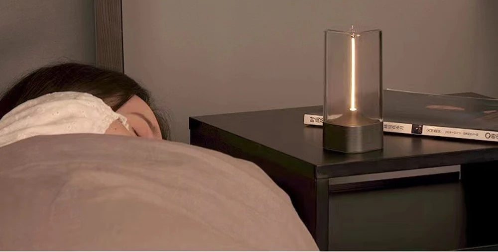 Quantum Magnetic Suction Lamp - USB Rechargeable Infinite Dimming Touch Light for Bedroom, Dorm Desk & Cozy Camping Atmosphere