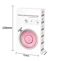 Baby Nail Trimmer with 6 Grinding Heads