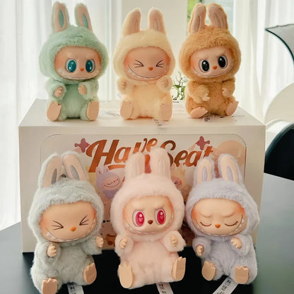 LABUBU Macaron Plush Doll – POP MART Monsters Keychain