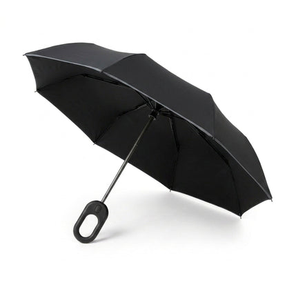 Extra-Large Reinforced Automatic Umbrella – Windproof, Rain-Resistant, UV-Blocking Ring-Buckle Design for Reliable All-Weather Protection