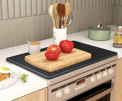 Silicone Electric Stove Top Cover Mat – Heat-Resistant Non-Slip Glass and Ceramic Stove Protection Pad