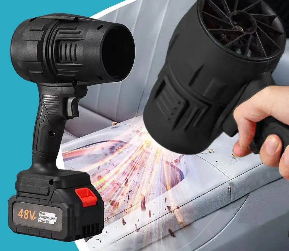 Cordless Turbine Spray Blower – 200 MPH Handheld Air Duster for Automotive, Electronics, and High-Powered Compressed Dust Cleaning