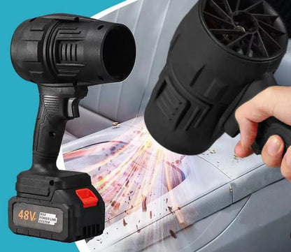 Cordless Turbine Spray Blower – 200 MPH Handheld Air Duster for Automotive, Electronics, and High-Powered Compressed Dust Cleaning