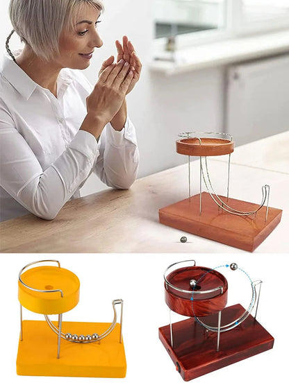 Kinetic Perpetual Motion Easter Toy – Creative Inertial Jumping Table Decor for Relaxing & Decorative Home Use