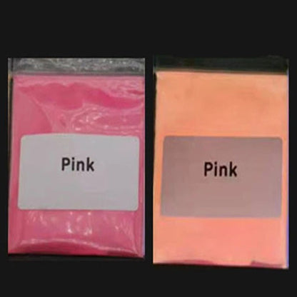 Long-Lasting Luminous Nail Dust - 50G Glow Phosphor Glitter for Nail & Resin Art