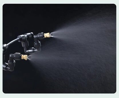 Rainforest Misting System - WiFi-Controlled Humidifier for Terrarium, Garden or Reptile Care with Auto Mist & Timer Kit