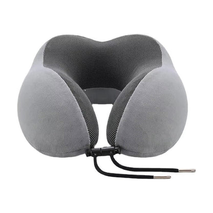 U-Shaped Memory Foam Neck Pillow – Soft Ergonomic Travel Pillow with Cervical Support for Airplanes, Sleeping, Relaxation and Neck Comfort