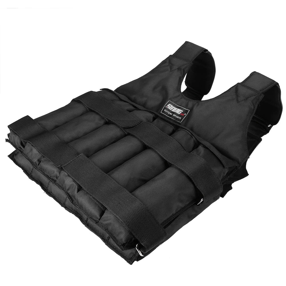 Adjustable Weighted Vest - Fitness Training Vest for Strength Workout, Portable Weight Vest for Men Women Gym Exercise