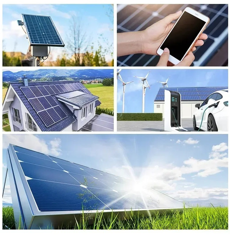 Foldable Solar Panel Charger – 70W/40W Waterproof Portable Power Bank with USB Output for Phones, Outdoor Camping & Emergency Use
