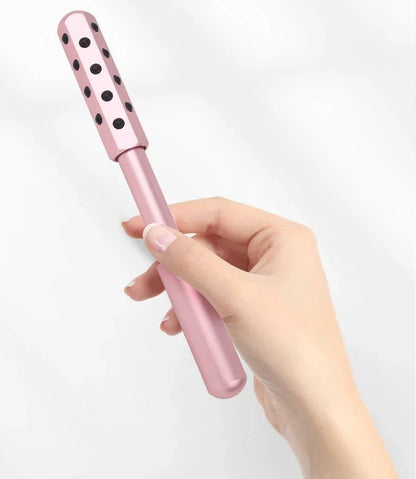Germanium Anti-Wrinkle Facial Roller – 30-Needle Face Lift Wand for Skin Tightening, Derma Rolling, and Anti-Aging Treatment
