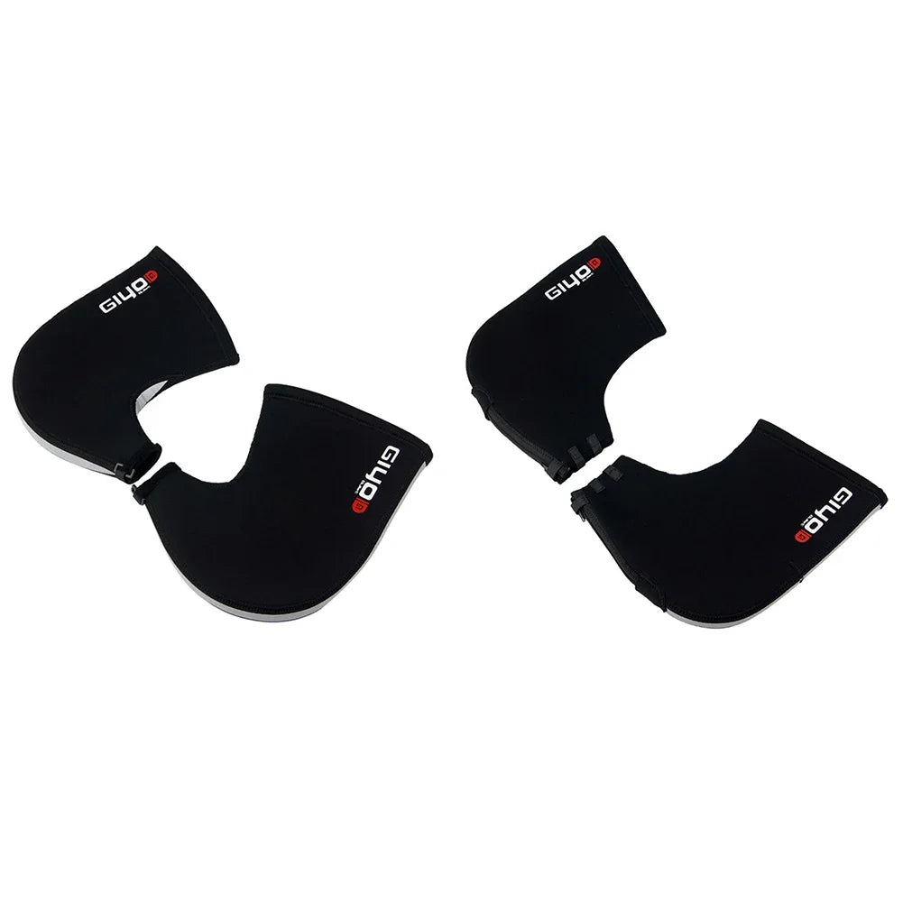 Thermal Handlebar Mitts for MTB – Windproof Cycling Gloves with Reflective Design for Men & Women Winter Night Rides