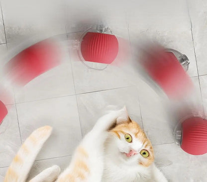 Interactive Auto-Rolling Cat Toy – Smart USB Rechargeable Ball for Endless Fun