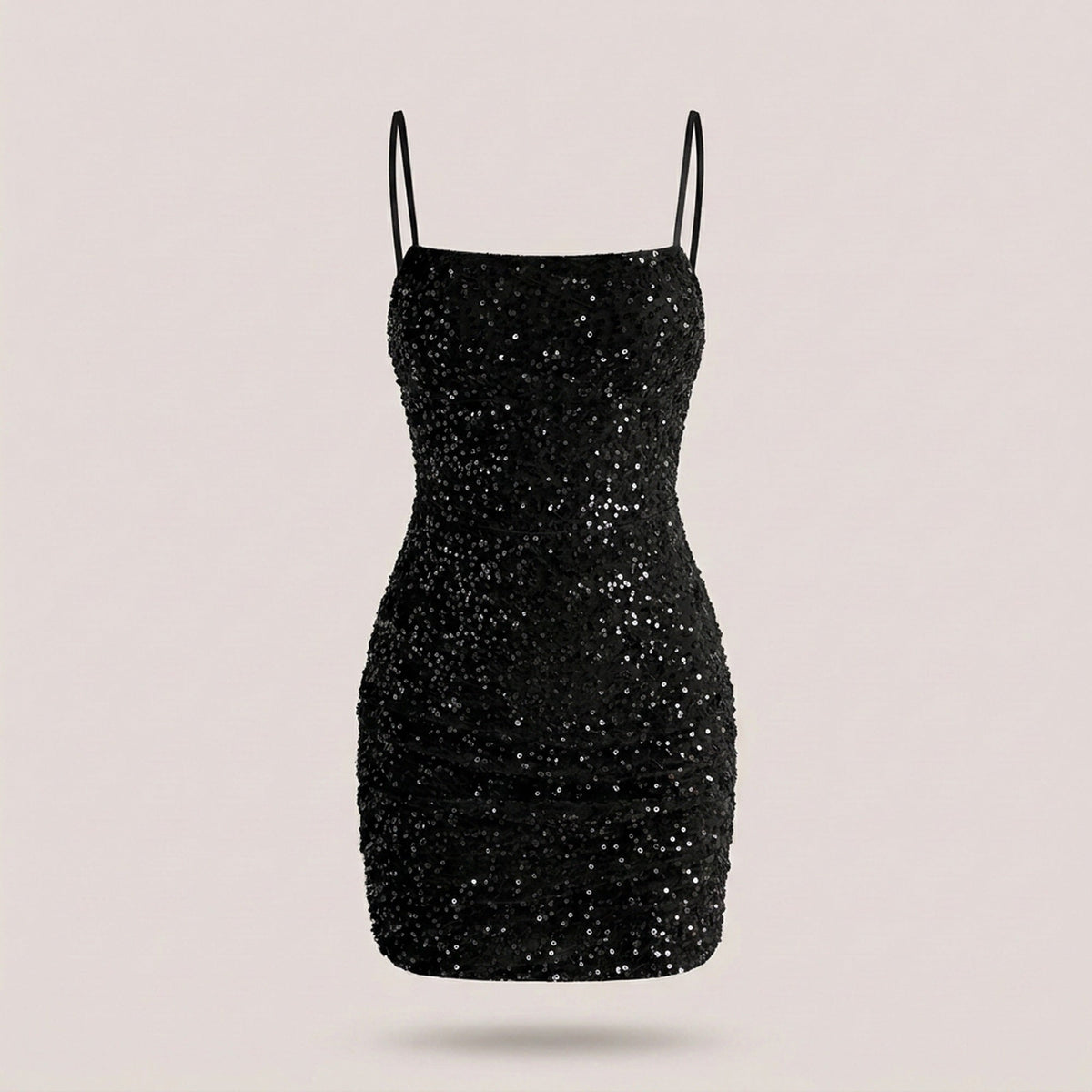 Sequin Backless Mini Dress – Sexy Bodycon Birthday & Club Party Dress for Women’s Night Out