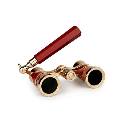 Vintage Opera Glasses — Compact Theater & Racecourse Binoculars, With or Without Handle