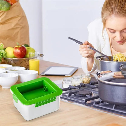 Three-Layer Tofu Press Mold - Safe Kitchen Gadget for Water Removal & Homemade Soybean Curd, Easy & Clean Tofu Making Tool