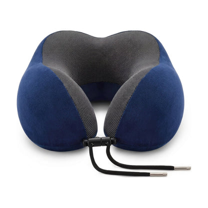 U-Shaped Memory Foam Neck Pillow – Soft Ergonomic Travel Pillow with Cervical Support for Airplanes, Sleeping, Relaxation and Neck Comfort