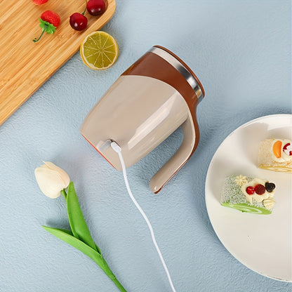 Rechargeable Automatic Magnetic Self-Stirring Mug - Rotating Coffee Mug for Office, School, Gym - Perfect for Stirring Coffee, Chocolate, Milk, Protein Powder, Cocoa, Etc