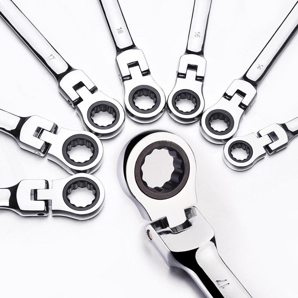 Universal Ratchet Wrench Set