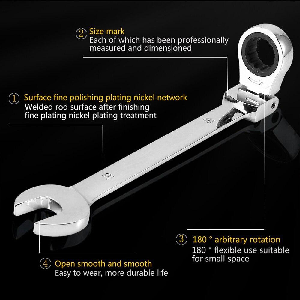Universal Ratchet Wrench Set