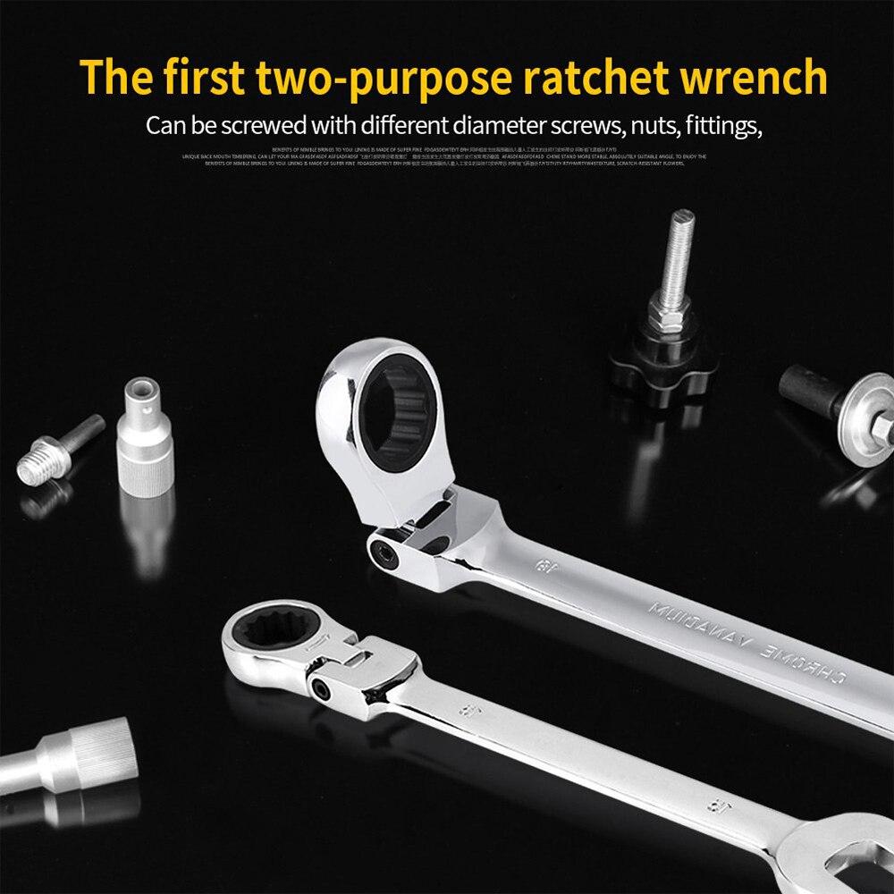 Universal Ratchet Wrench Set